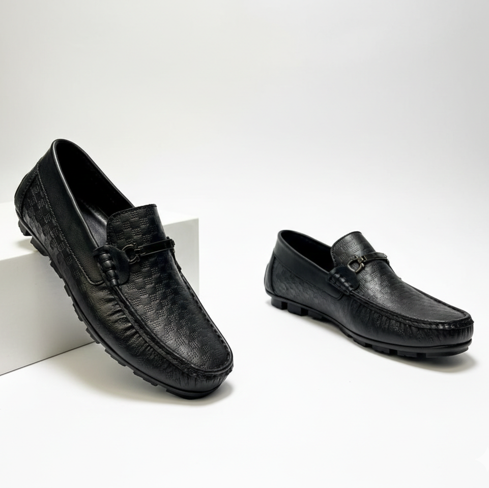 Mocasín Italiano Premium de Cuero para Hombre Hecho a Mano - Último Día de Promoción